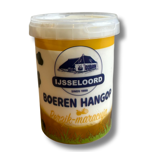 Boeren Hangop Perzik-Maracuja – Romig en Fruitig